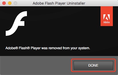 adobe flash update mac